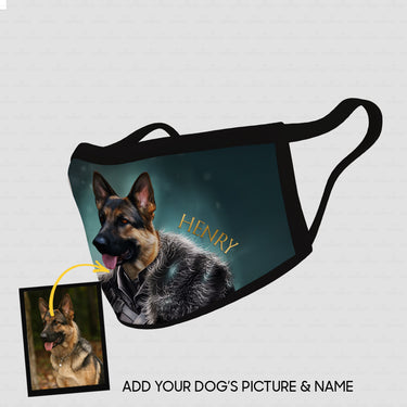 Personalized Dog Gift Idea - Royal Dog's Portrait 19 For Dog Lovers - Cloth Mask